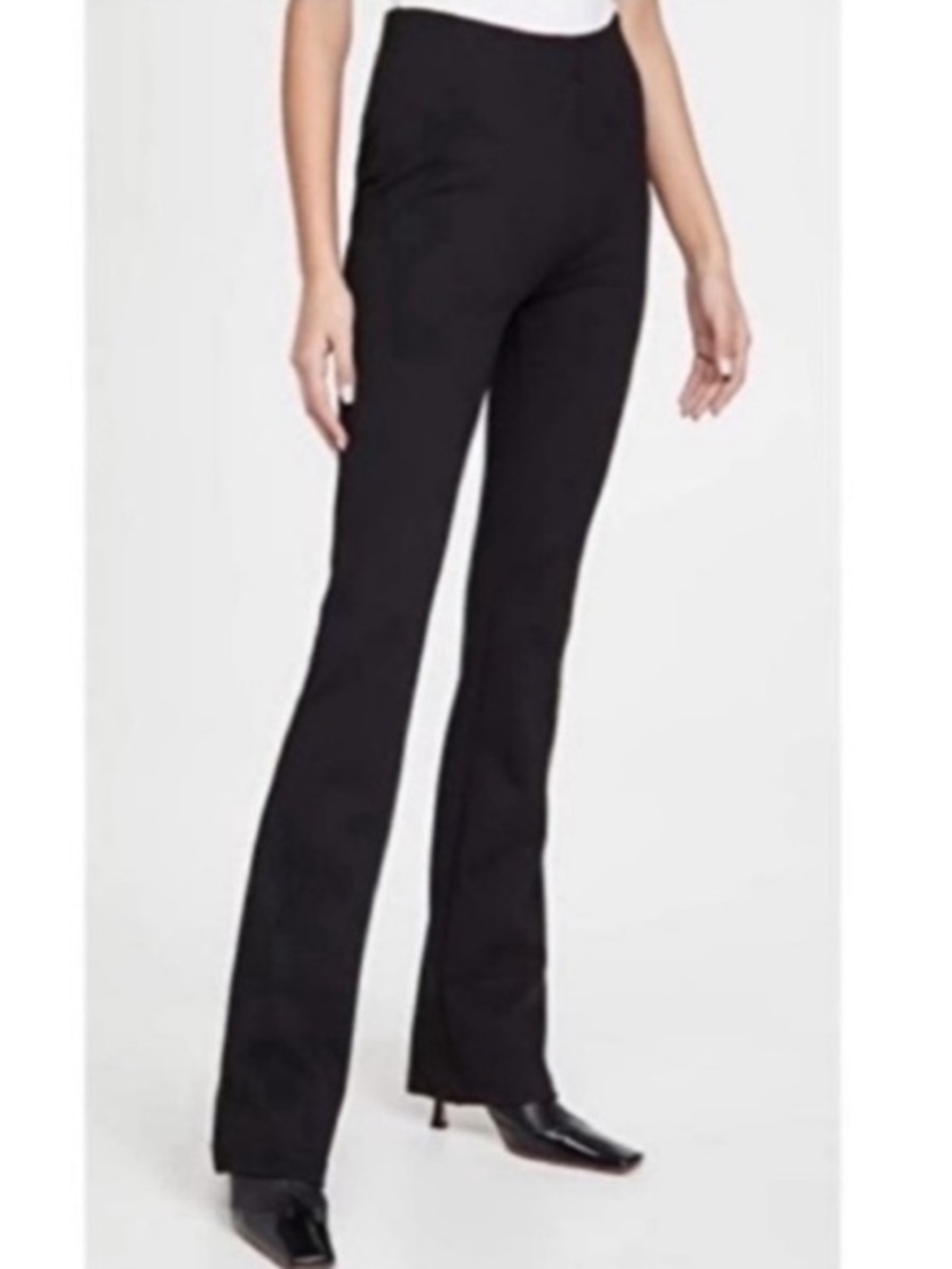 Anine Bine Pants Dakota Flare Side Zip in Black